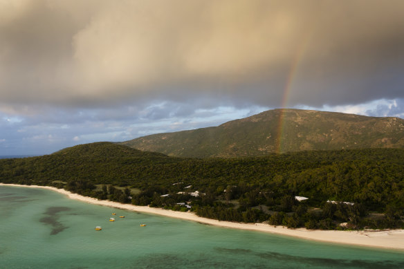 Lizard Island houses a reef research centre.