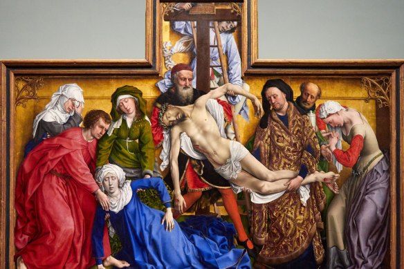 “The Descent from the Cross” by Rogier Van Der Weyden.