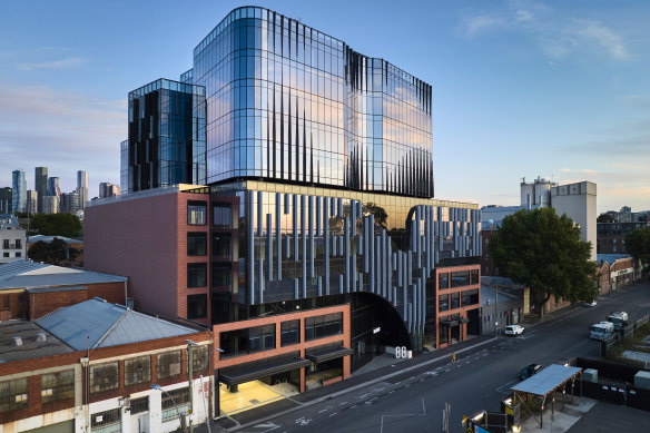 The office at 88 Laurens Street in North Melbourne is for sale.