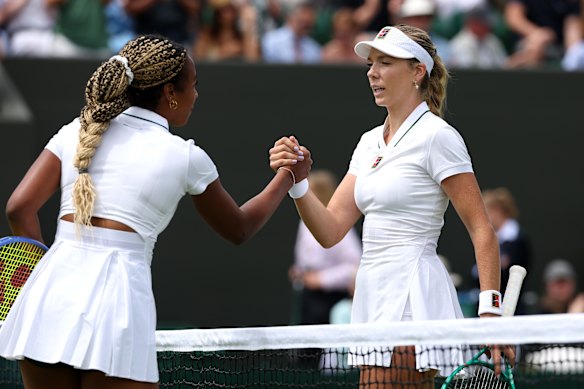 Katie Boulter was defeated by Caterina Grant. 