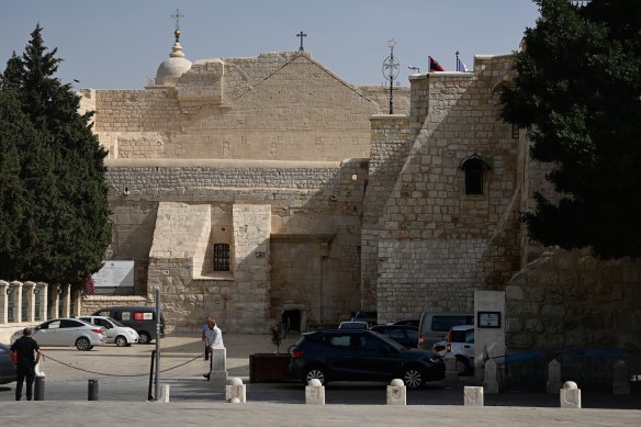 The Church of Nativity in Bethlehem.