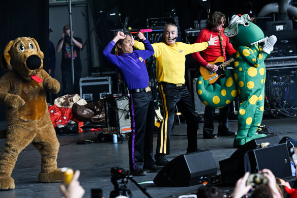 The OG Wiggles delight audiences at Falls Downtown.