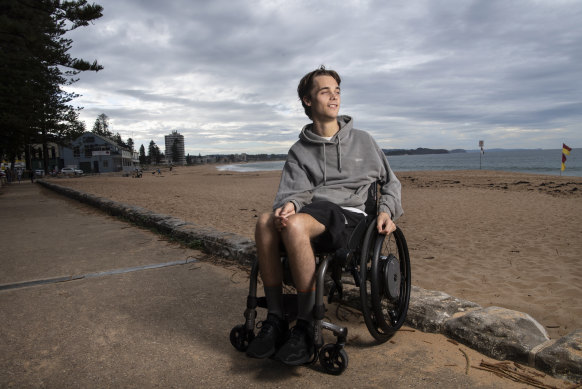 Alex Richter, 20, hopes to one day regain some physical function he lost after sustaining a spinal cord injury when he was 16.