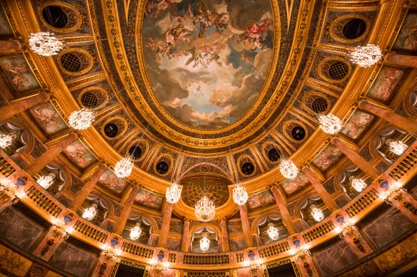A detail of the Opera House ceiling.