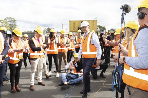 Labor leader Anthony Albanese’s $1.9 billion in spending pledges include road upgrades in the Shoalhaven region.