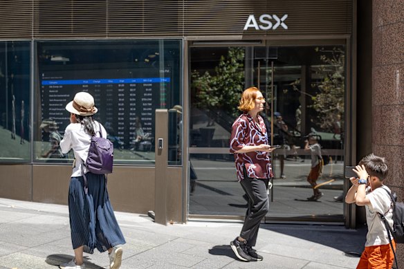 The ASX has felt the effects of the war in the Middle East.