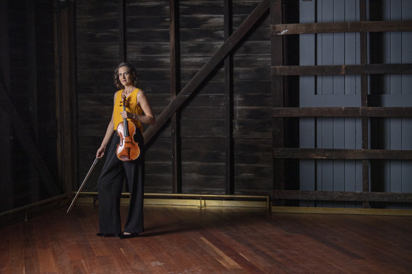 Australian Chamber Orchestra violist Stefanie Farrands.