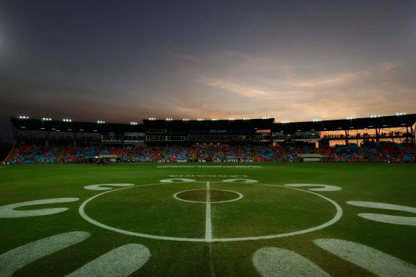 TIO stadium on Thursday night: a home of footy?