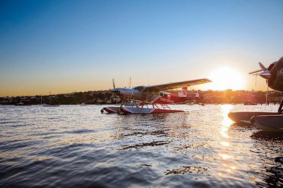 While the hour-long drive to “Palmie” is easy enough from central Sydney, for a high-roller arrival a seaplane flight is the only way to go. 