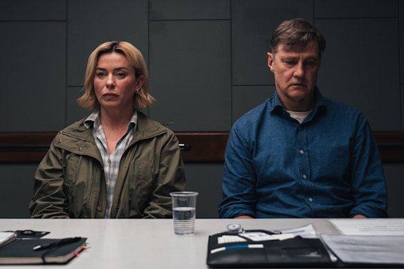 Eve Myles and David Morrissey in Gone.