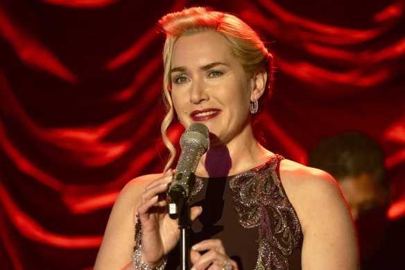 Like many politicians, Kate Winslet’s Elena Vernham overstates her singing abilities.