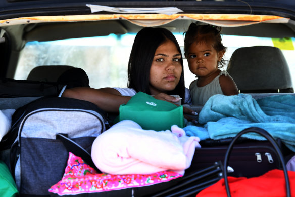 Desley Taylor is homeless, sleeping in her car with her toddler.