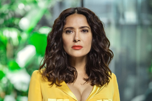 Selma Hayek in season six of Black Mirror.