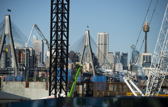 Tunnelling on the Rozelle Interchange has reached its halfway point.