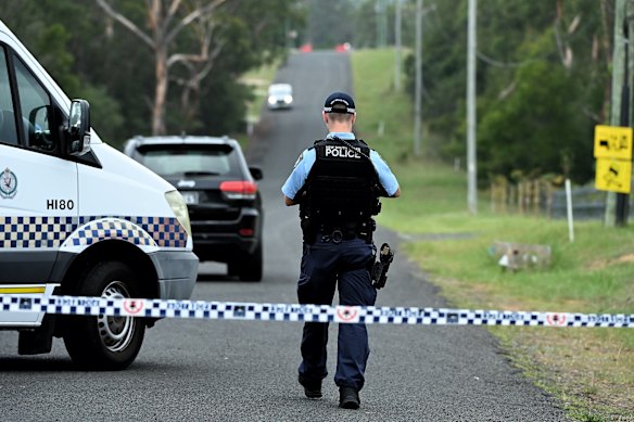 Police are searching bushland at Glenorie for the missing 85-year-old.