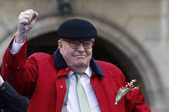 Front Natio<em></em>nal founder Jean-Marie Le Pen in 2017.