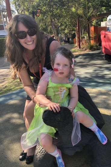 Annabelle Potts and her mum Kathie.