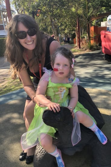 Annabelle Potts and her mum Kathie.