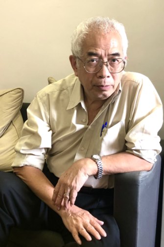Veteran journalist Ching Cheong, who spent more than three years in jail in China on espionage charges from 2005, which he says were sparked by an article he wrote that angered Chinese authorities. 