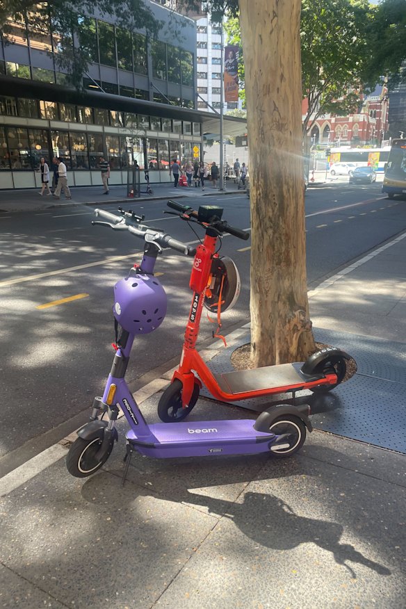 Beam and Neuron have been Brisbane’s primary providers of e-scooters since 2021.