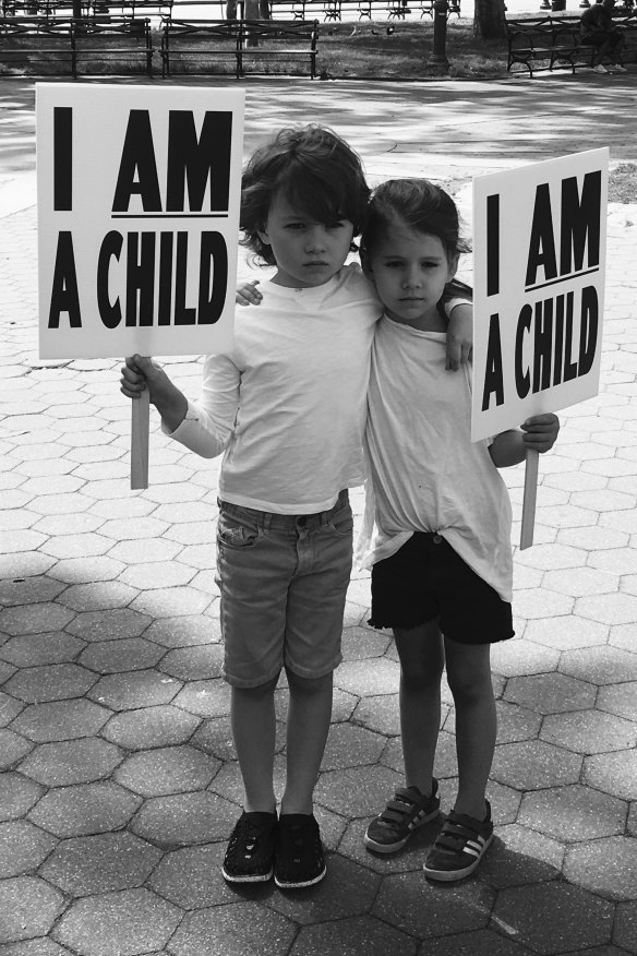 Growing up in New York, writes Bryant, his kids “became politicised from an unusually – and maybe unhealthily – early age. At their own instigation, they attended rallies protesting the detention of children in cages on the border with Mexico.”