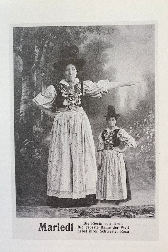Mariedl, Selfies with a Giantess explores the life of Maria Fassnauer.