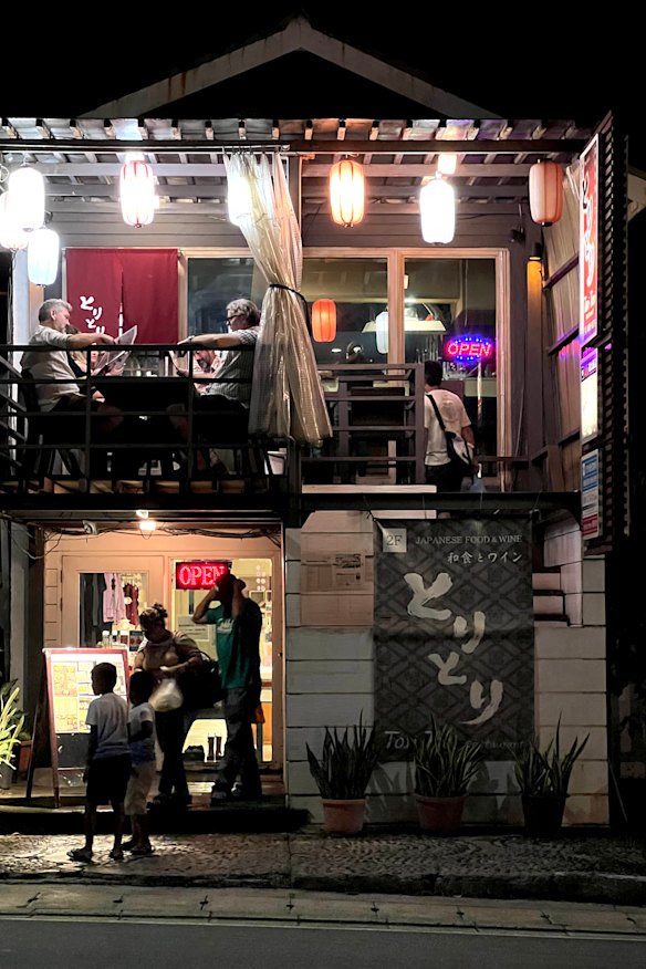 Tori Tori restaurant in Koror, Palau.