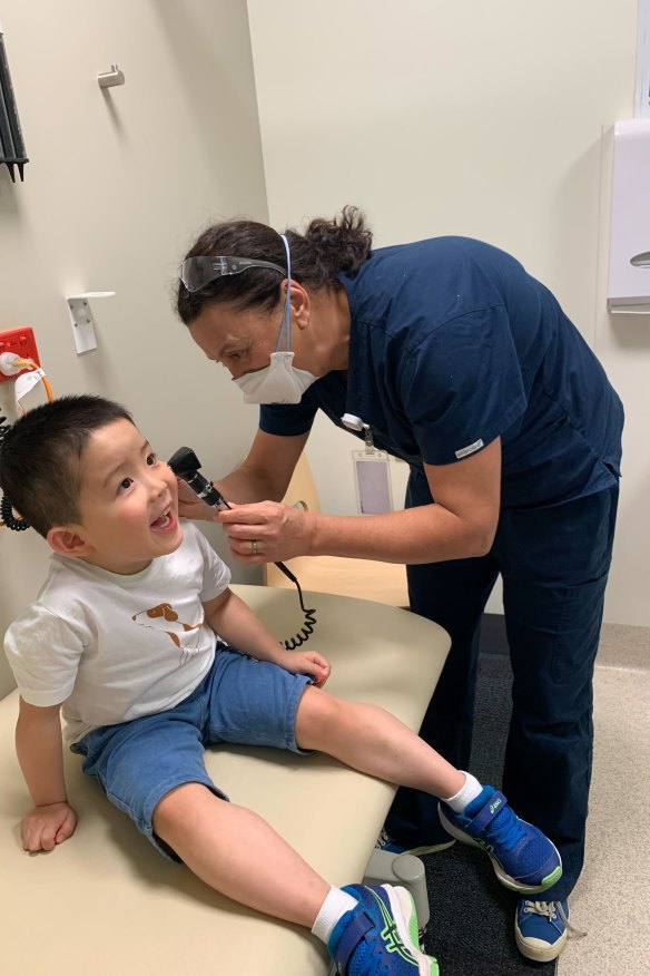 After 15 years, Ryan’s final clinic at the Royal Children’s Hospital.