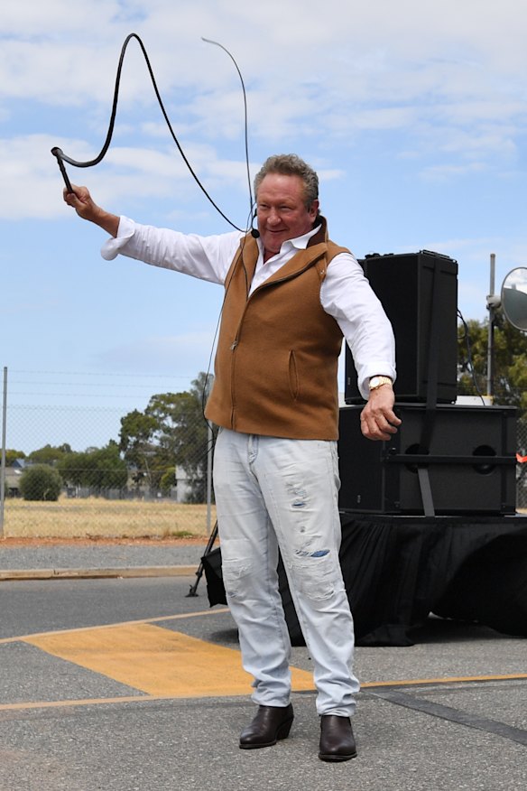 Mining billionaire Andrew ‘Twiggy’ Forrest.
