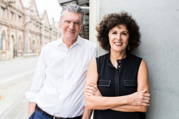 Food critic Terry Durack and food writer Jill Dupleix.
