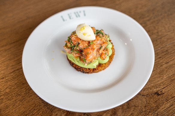 The NZ King Ora salmon confit.