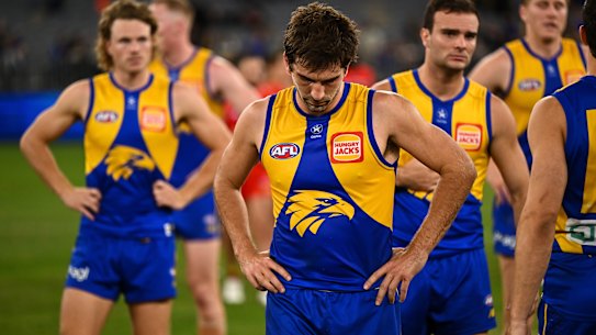 West Coast players after the loss to the Suns.