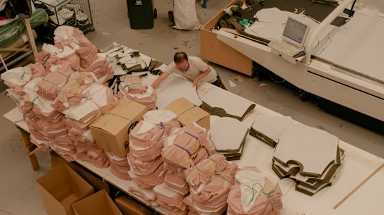 Melbourne textile mill ABMT.