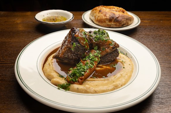 Yakamoz’s 6-hour slow cooked beef.