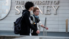 Students at the University of Sydney. It, along with other Group of Eight universities, will lose the largest number of students under changes the government is making.