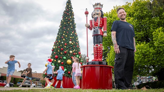 Leroy Fletcher has spent $300,000 on Christmas decorations to bring joy to the Berwick community.
