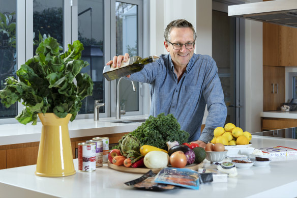 Don’t fall into the trap of comfort eating over winter, Dr Michael Mosley says.