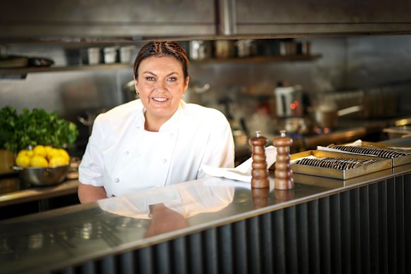 Karen Martini at Bar Carolina in South Yarra.