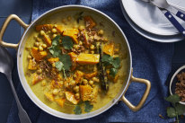 RecipeTin Eats’ Golden coconut pumpkin curry.