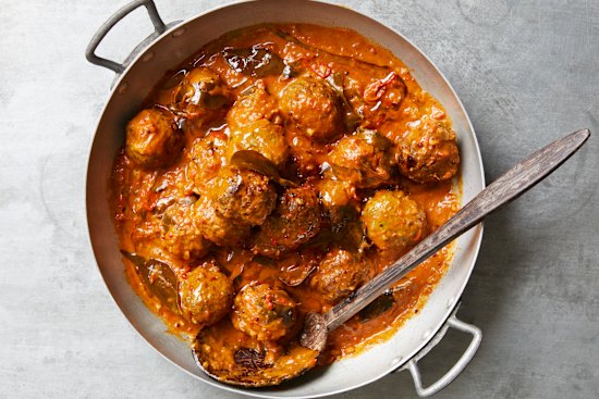 Meatball curry from Lankan Filling by O Tama Carey.