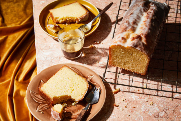 This simple lemon cake has a triple hit of citrus (in the batter, syrup and glaze).