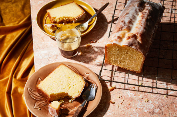 This simple lemon cake has a triple hit of citrus (in the batter, syrup and glaze).
