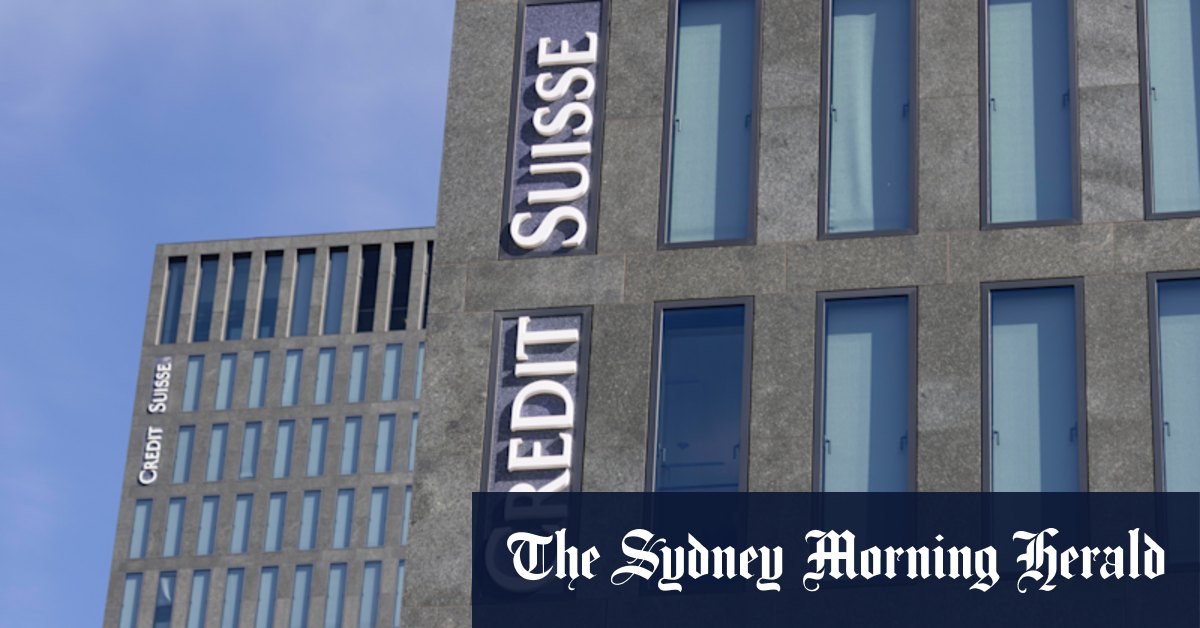 Credit Suisse: Scandals and mistrust ended 166-year history uss - Vimarsana News