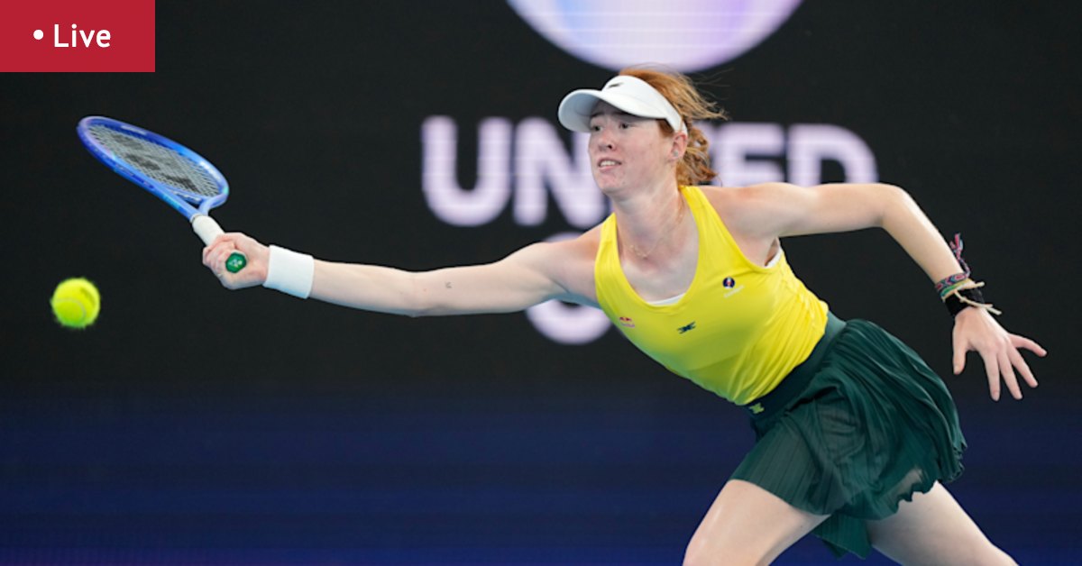 United Cup 2026 LIVE: Krejcikova takes the first set as Joint eases into the contest