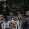 Guaido rallies with public appearance as Maduro sends minister to UN meeting