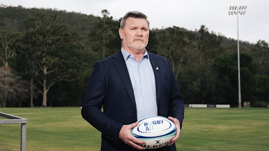 New Rugby Australia Chair Dan Herbert.