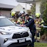 A crime scene has been established at a Chadstone home after a suspicious blaze.