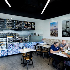 Inside the Dandenong shop.