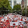 The state government and the AEU have been locked in negotiations this week. 