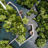 Stroll through the magroves at Sungei Buloh Wetland Reserve.
